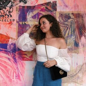 M Boutique Bustier Blouse - Size SMALL